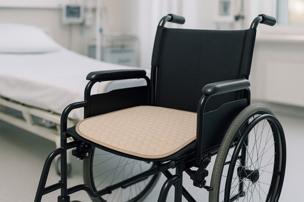 Wodoodporna podkładka na siedzisko wózka inwalidzkiego, krzesła lub fotela